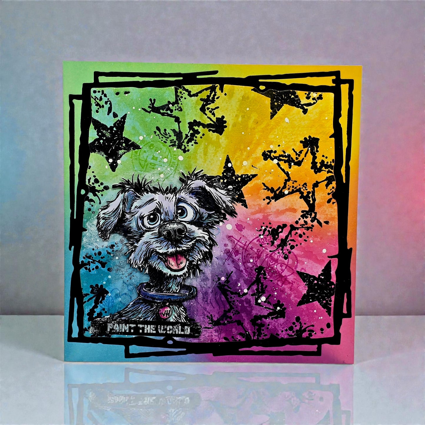 #1269 - A6 Stamp Set - Skyline Sniffs