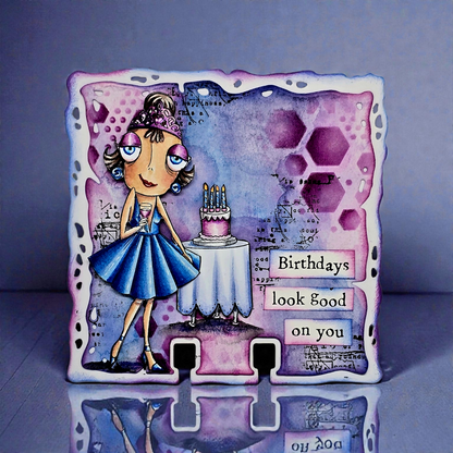 #961 - A7 Stamp Set - Birthday Dee