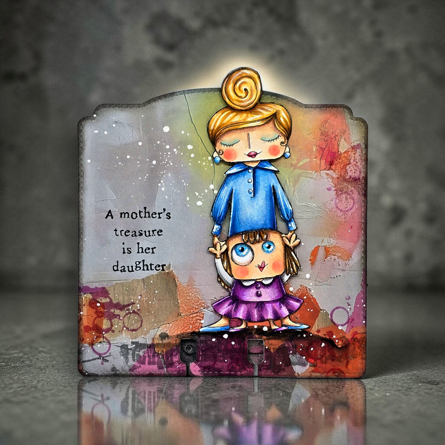 #934 - A7 Stamp Set - Mother Daughter