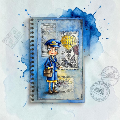 Janet Klein Post & Ink Stamps Bundle ~ Ship from 13th May