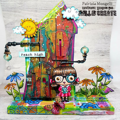 #TP-1287 - A7 Stamp Set - School Daze