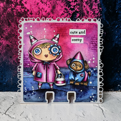 TP-1425 - A7 Stamp Set - Corny Cute