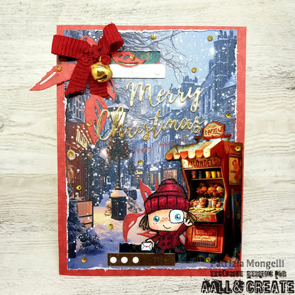 #943 - A7 Stamp Set - Snow Angel