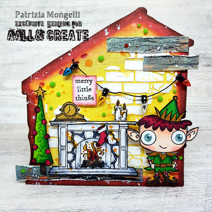 #1195 - A7 Stamp Set - Hearth Of The Home