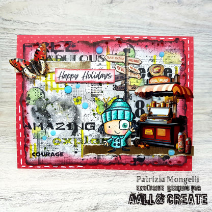 #87 -  Ephemera Die-Cuts - Bazaar Bliss