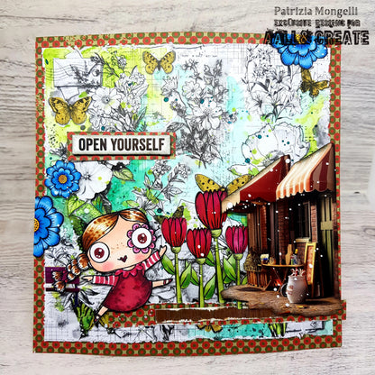 A Year In Bloom Janet Klein Stamp Bundle