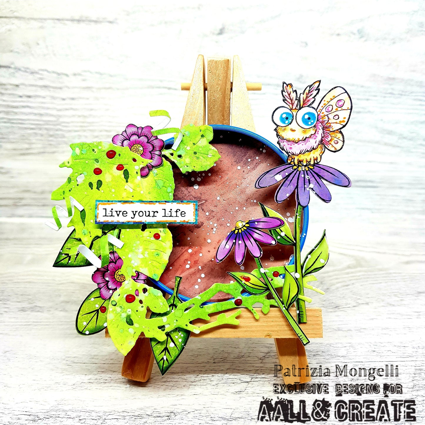 TP-1301 - A7 Stamp Set - Creepy Crawlies