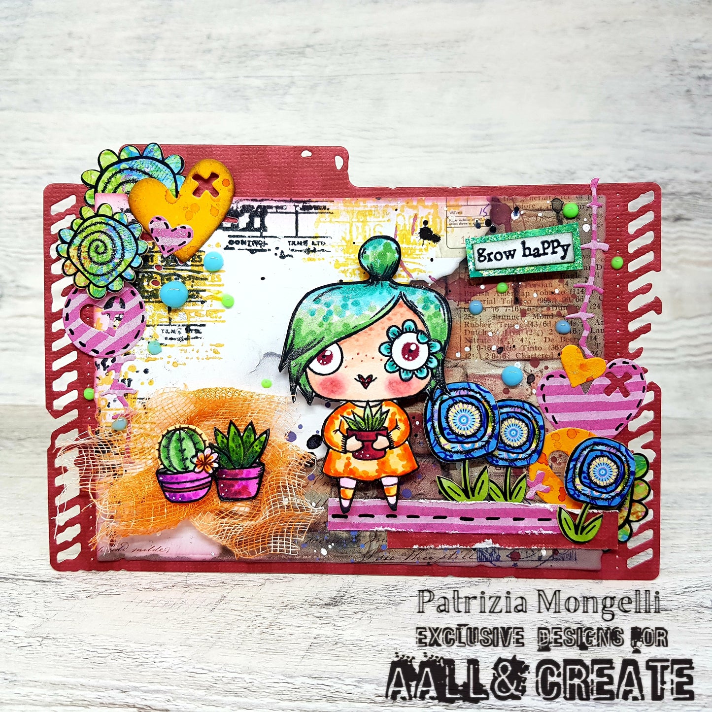 TP-1360 - A7 Stamp Sets - Plant Hugs