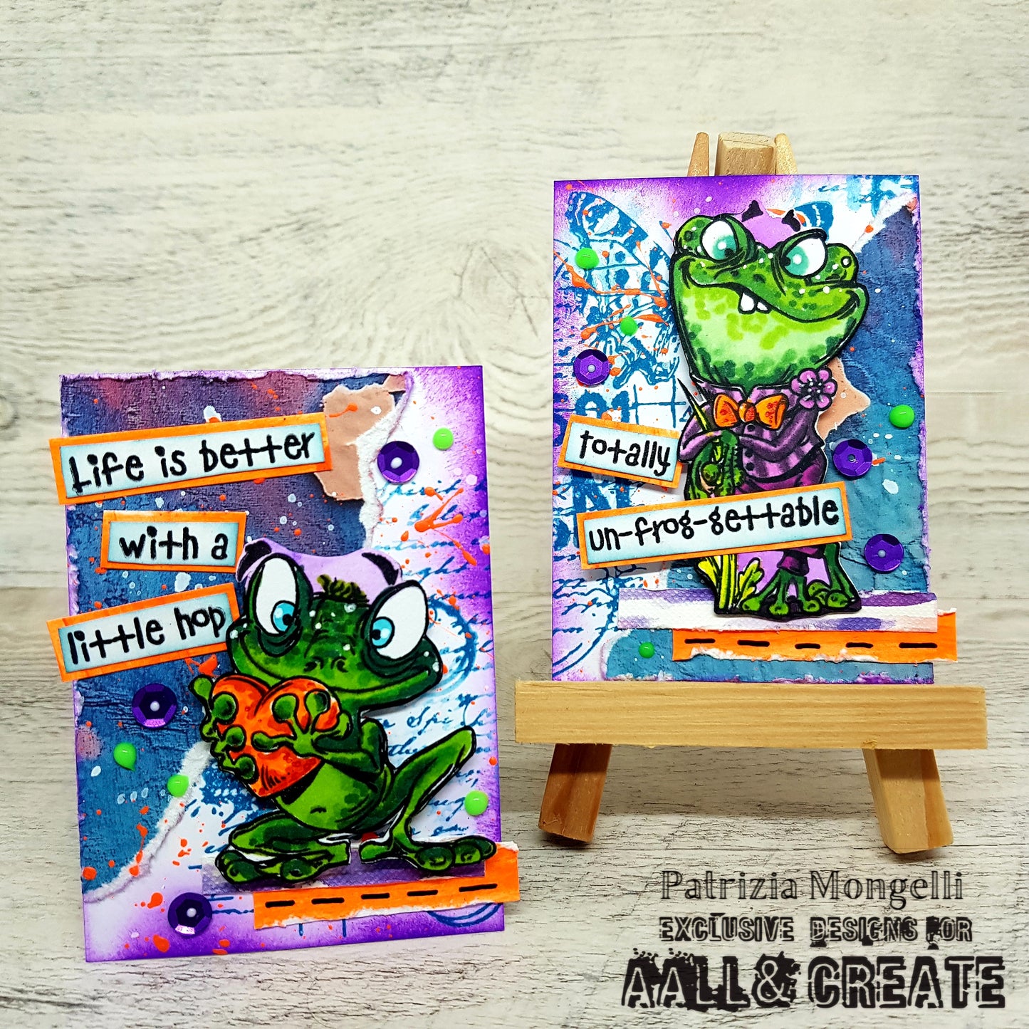 TP-1406 - A6 Stamp Sets - Tottaly Un-frog-gettable
