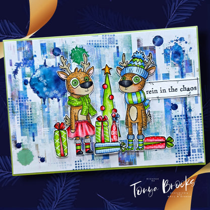 #TP-1309 - A7 Stamp Set - Rein It In