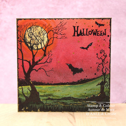 TP-1056 - A6 Stamp Set - Blood Moon Oak