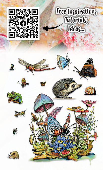 #1094 - A6 Stamp Set - The Forest Bunch