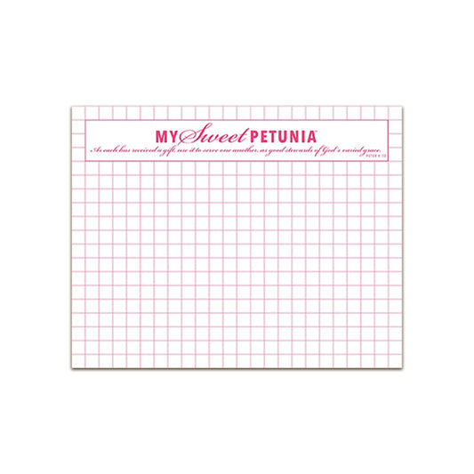 My Sweet Petunia Mini Grid Paper Pad