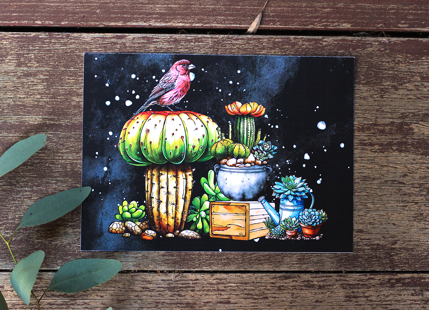 #1073 - A6 Stamp Set - Botanical Bliss