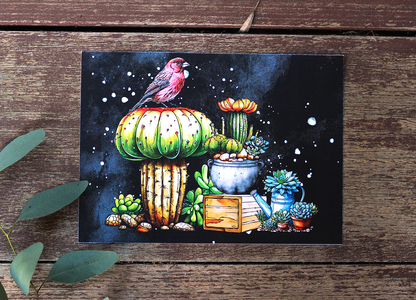 #1073 - A6 Stamp Set - Botanical Bliss