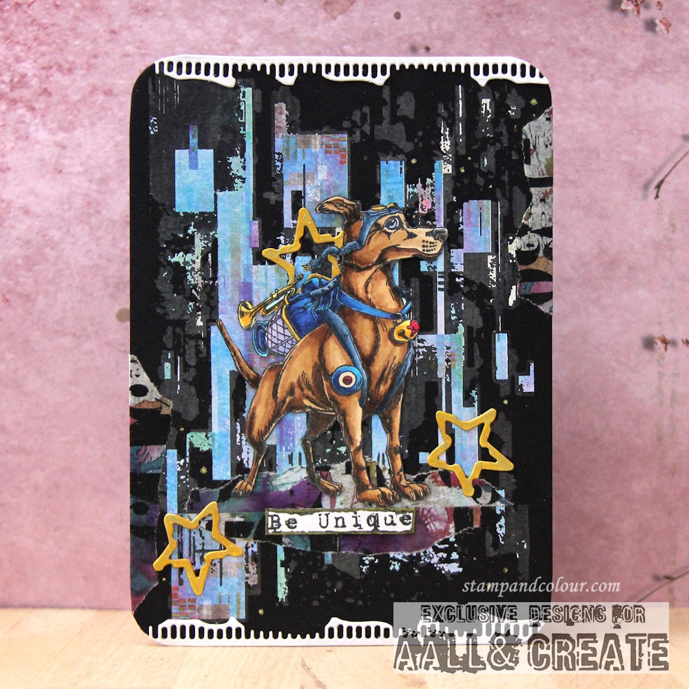 RO-2 - A5 Rub-Ons - Teal Dreams