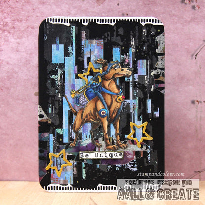 RO-2 - A5 Rub-Ons - Teal Dreams
