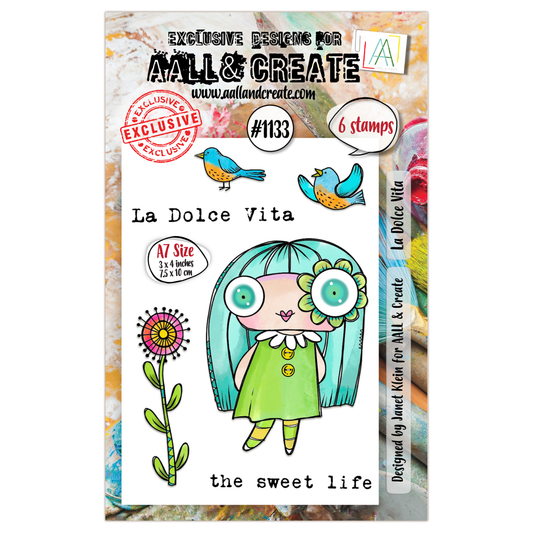 #1133 - A7 Stamp Set - La Dolce Vita