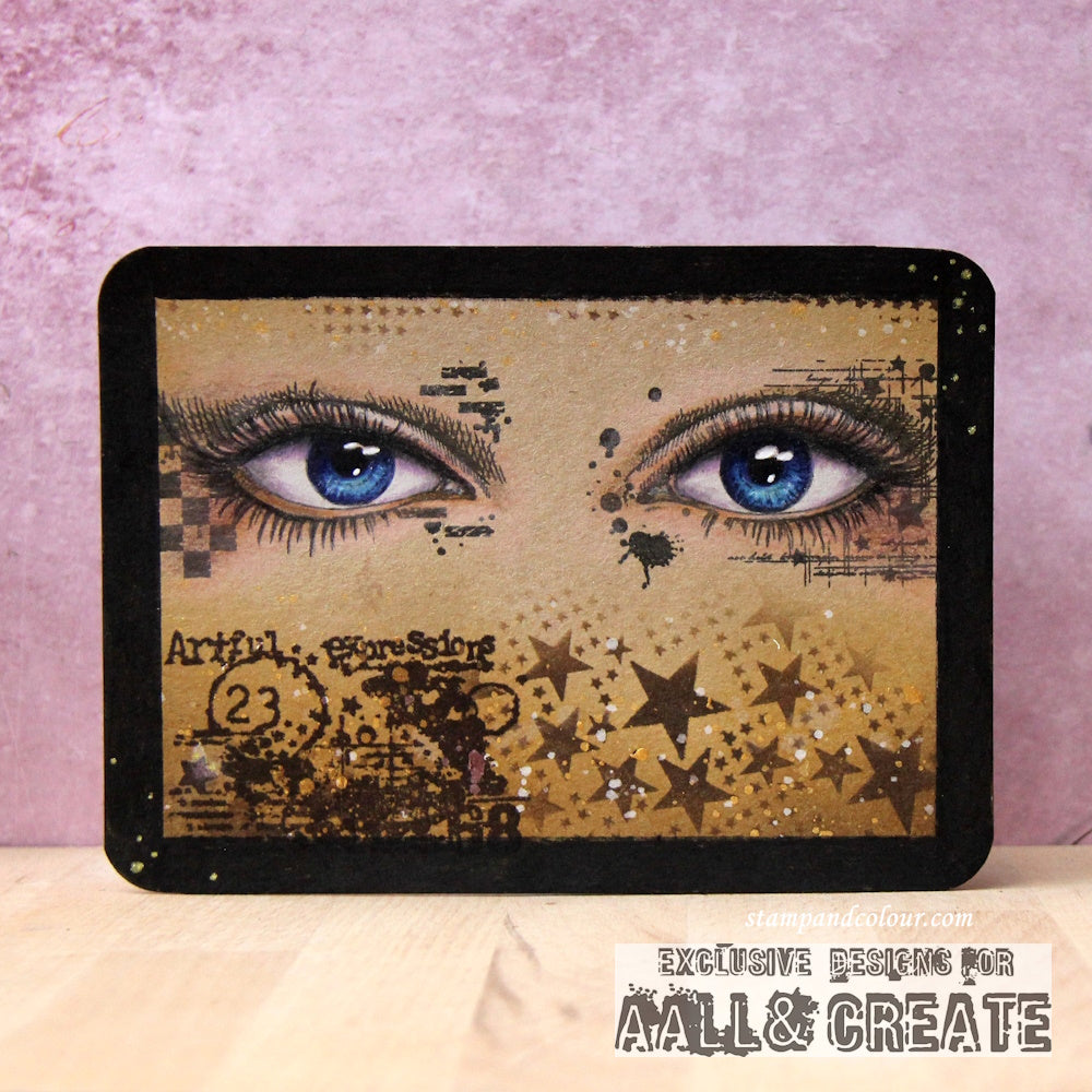 PC-126 - 6"x6" Stencil - Lotza Starz
