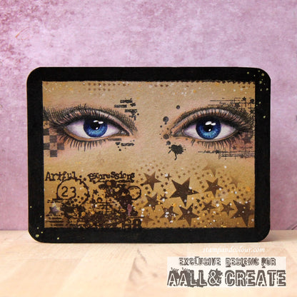 PC-126 - 6"x6" Stencil - Lotza Starz