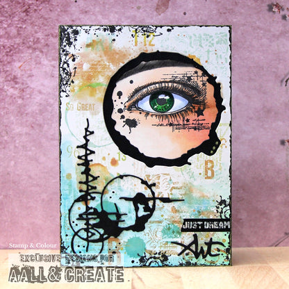 #1154 - A8 Stamp Set - Eyeful