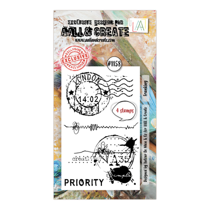 #1158 - A8 Stamp Set - Franking