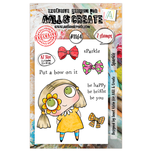 #1164 - A7 Stamp Set - Sparkle