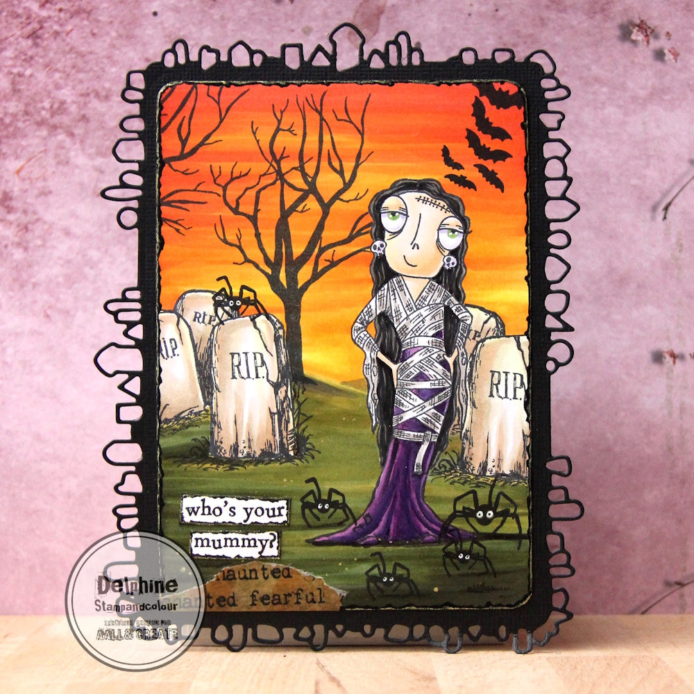 Janet Klein Ghouls Night Out - Stamps Bundle