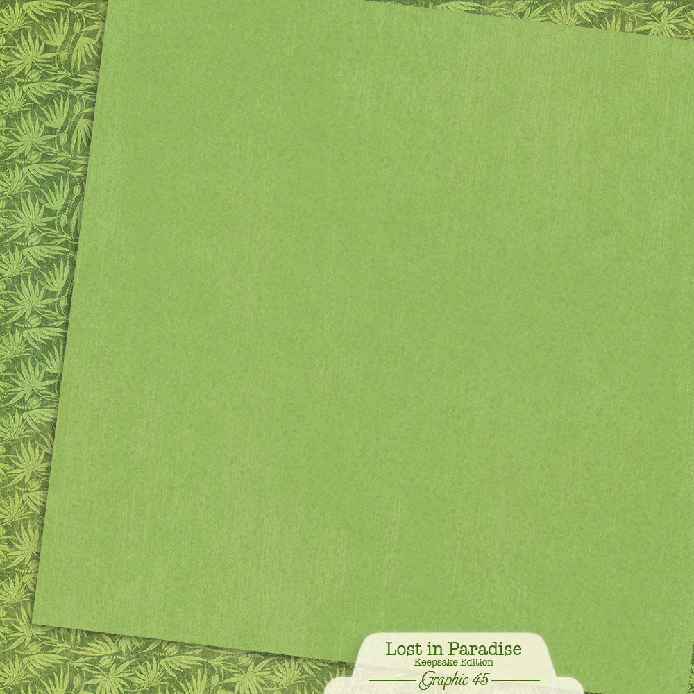 Graphic45 Lost in Paradise - Updated Keepsake Edition Preorder*
