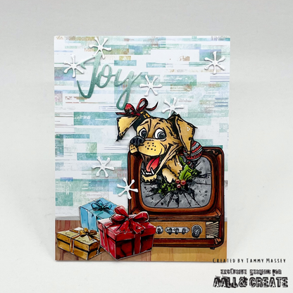 #TP-1320 - A6 Stamp Set - Snuggle Spark