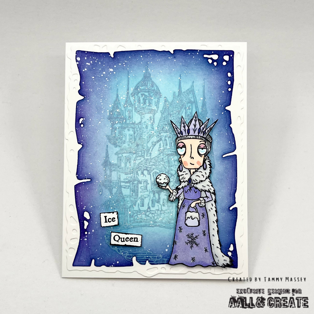 #TP-1308 - A7 Stamp Set - Ice Queen Dee