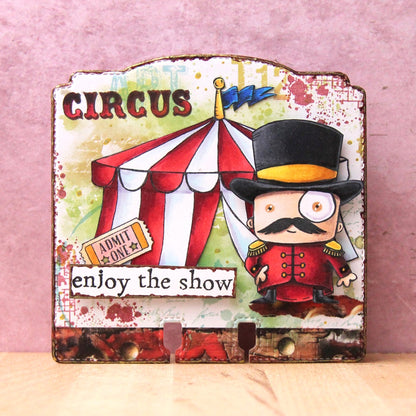 #1206 - A6 Stamp Set - The Big Top