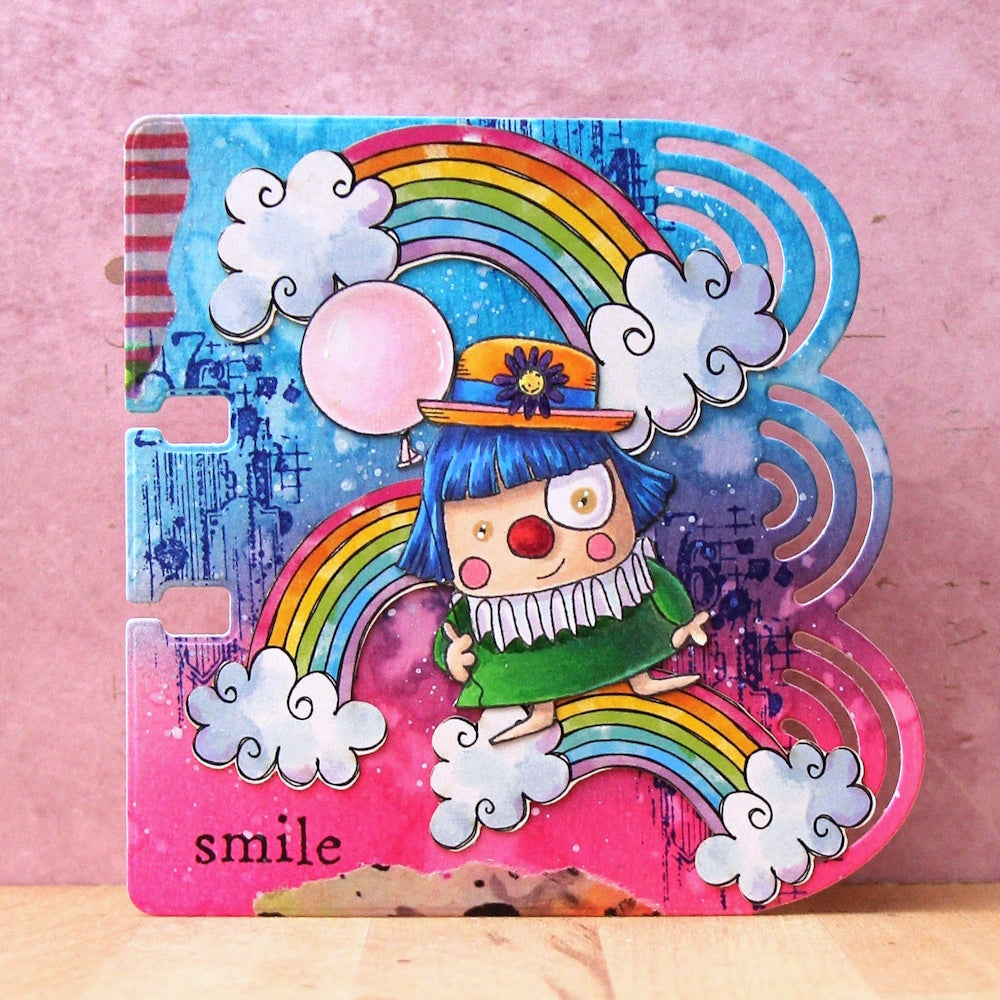 #1209 - A7 Stamp Set - Clown Around