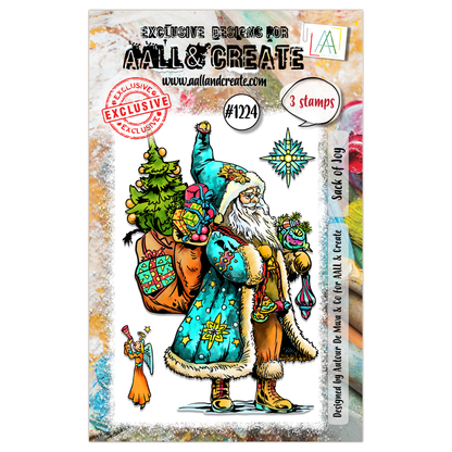 #1224 - A7 Stamp Set - Sack of Joy