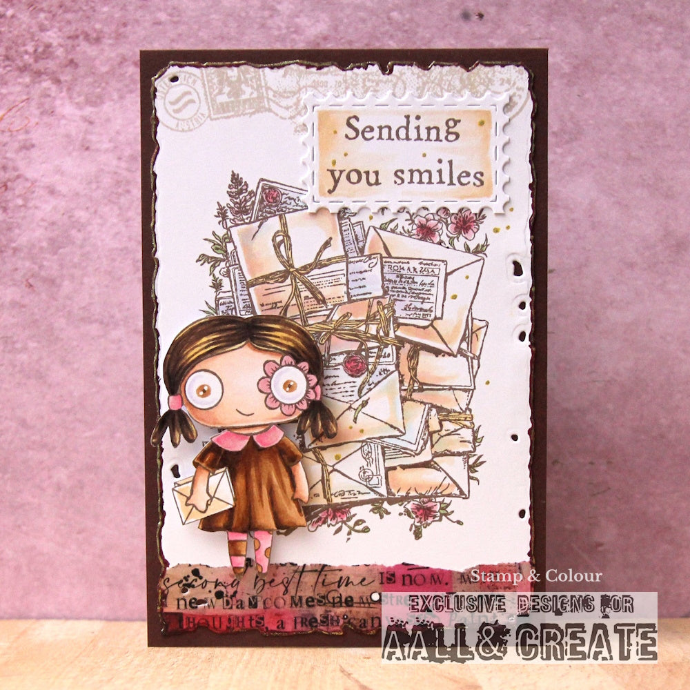 3 x A6 Stamps - Epistolary Elegance, Stamp & Seek & Postmarked Petals