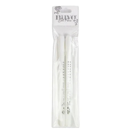 Nuvo White Gel Pens (2pcs)