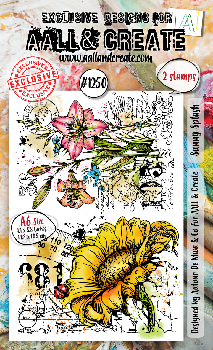 AALL and Create - A6 Stamp Sets - Sewn Sparks