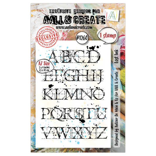 #1260 - A7 Stamp Set - Lost Ink