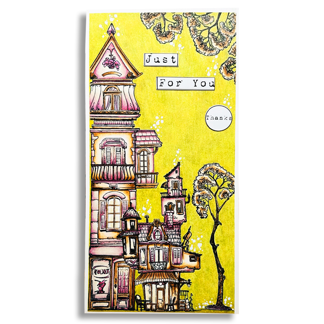 #1233 - A5 Stamp Set - Community Corner