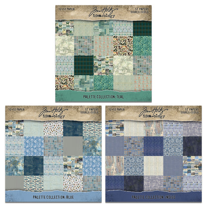 Tim Holtz idea-ology 12x12 Palette Paper Collection May 2026