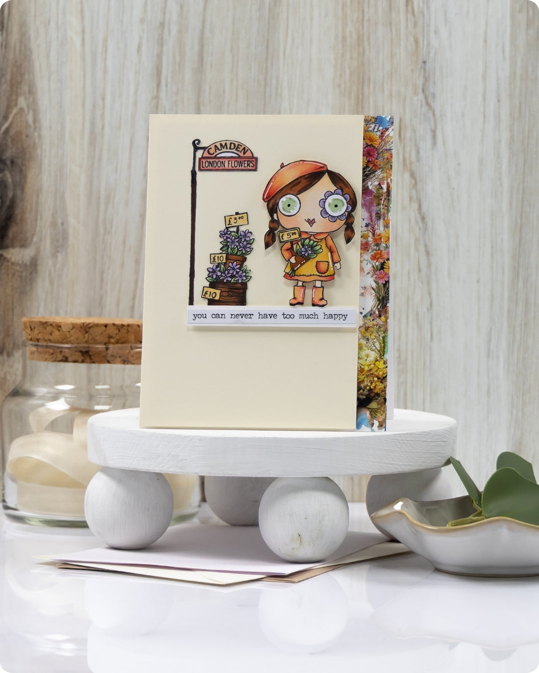 TP-1323 - A7 Stamp Set - Camden Flower Market