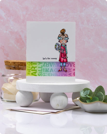 #TP-1326 - A7 Stamp Set - Workshop Dee