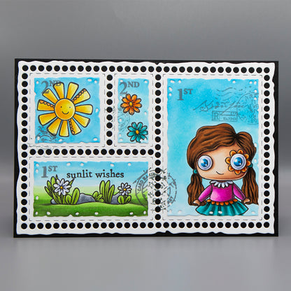 TP-1364 - A7 Stamp Sets - Sunlit Wishes