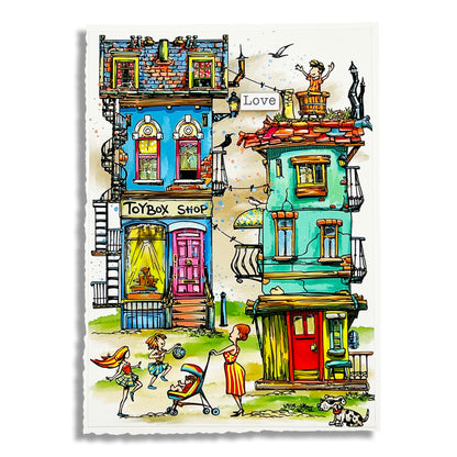 #1235 - A6 Stamp Set - La Maison De Abs