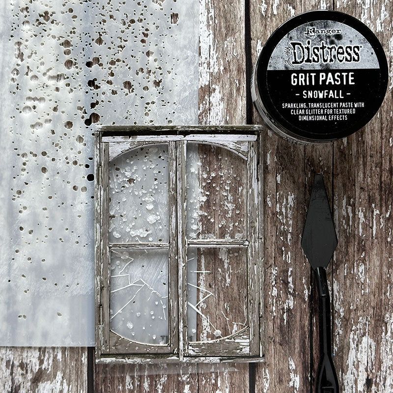 Ranger Tim Holtz® Distress Grit Paste Snowfall 3 oz.
