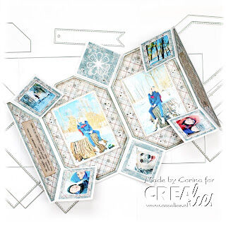 Crealies Cardzz Dies Magic Fold (Card or Mini Album)