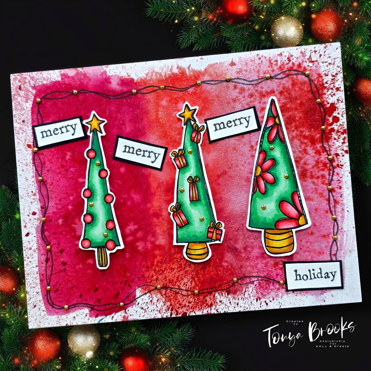 Twinkles & Tidings Stamp Collection