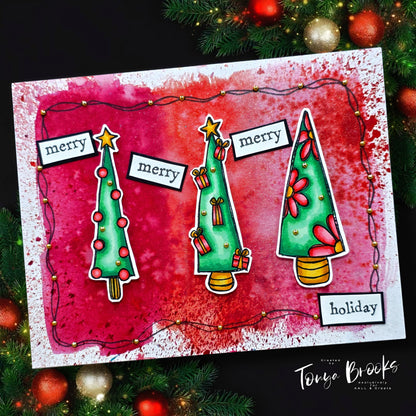 Twinkles & Tidings Stamp Collection