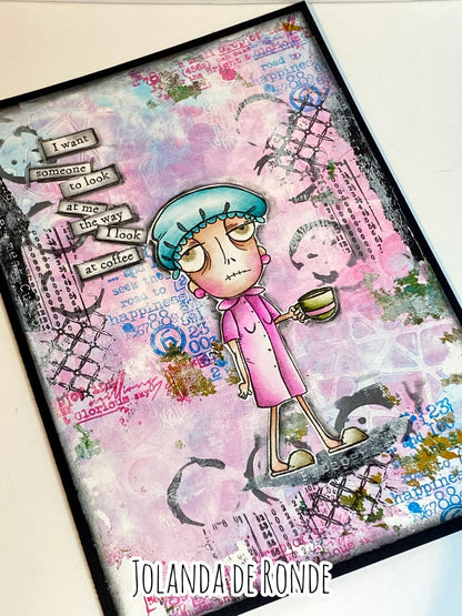 TP-737 - A7 Clear Stamp Set - AM Dee