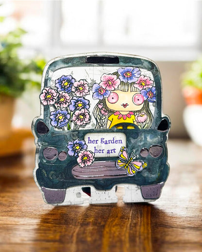 #TP-1285 - A7 Stamp Set - Her Garden